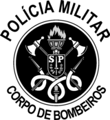 Bombeiros Logo Black and White