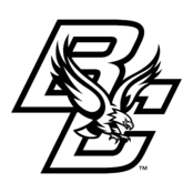 Boston College Eagles Logo Black and White (2)
