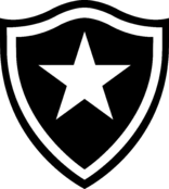 Botafogo Logo Black and White