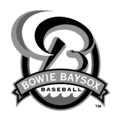 Bowie Baysox Logo Black and White
