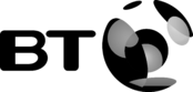 British Telecom Logo Black and White