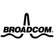 Broadcom Logo Black and White