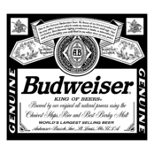 Budweiser Logo Black and White (2)