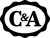 C&A Logo Black and White