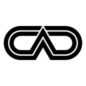 CAD Reklam LTD Logo Black and White