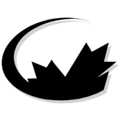 Canada Investment Savings Logo Black and White