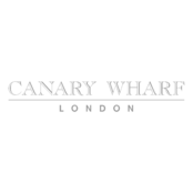 Canary Wharf Logo Black and White