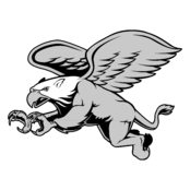 Canisius College Golden Griffins Logo Black and White