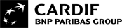 Cardif BNP Paribas Group Logo Black and White