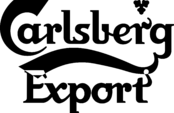 Carlsberg Export Logo Black and White