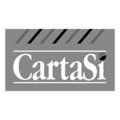 CartaSi Logo Black and White