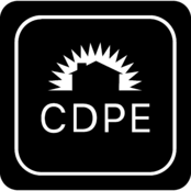 CDPE Logo Black and White