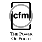 CFM International Logo Black and White