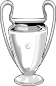 Champions League Logo Black and White
