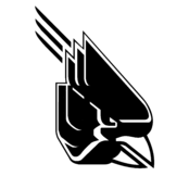 Charlie Cardinal Logo Black and White