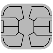 Chip Logo Black and White