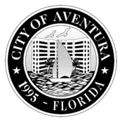 City of Aventura, Florida Logo Black and White