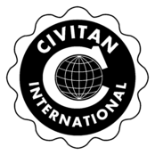 Civitan International Logo Black and White