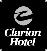 Clarion Hotel New Logo Black and White