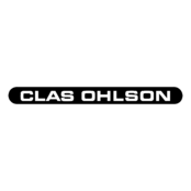 Clas Ohlson Logo Black and White
