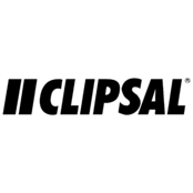 Clipsal Logo Black and White