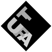 CLT UFA Logo Black and White