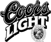 Coors Light Logo Black and White (2)