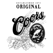 Coors Logo Black and White