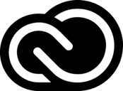 Creative Cloud CC Logo Black and White