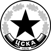 CSKA Sofia Logo Black and White