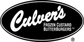 Culvers Restaurants Logo Black and White
