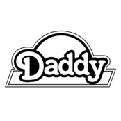 Daddy Logo Black and White