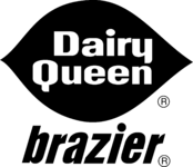 Dairy Queen Brazier Logo Black and White
