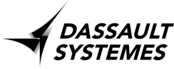 Dassault Systemes Logo Black and White