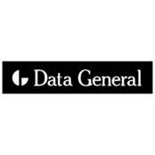 Data General Logo Black and White