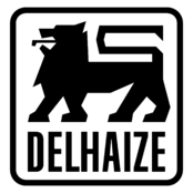 Delhaize Logo Black and White