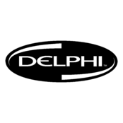 Delphi Logo Black and White