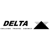 Delta College Logo Black and White