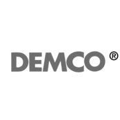 Demco Logo Black and White