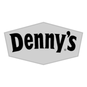 Denny’s Logo Black and White