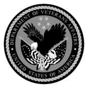 Department of Veterans Affairs Logo Black and White