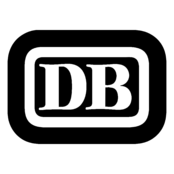 Deutsche Bahn AG Logo Black and White