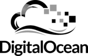 DigitalOcean Logo Black and White