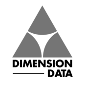 Dimension Data Logo Black and White