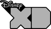 Disney XD Logo Black and White
