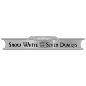 Disney’s Snow White and the Seven Dwarfs Logo Black and White