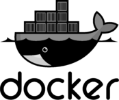 Docker Logo Black and White