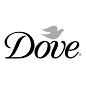 Dove Logo Black and White