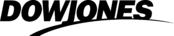 Dow Jones Logo Black and White