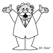 Dr Simi Farmacias Similares Logo Black and White